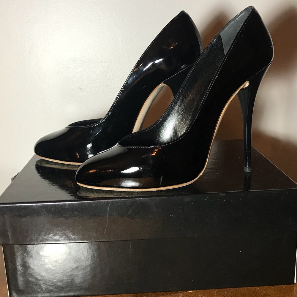 Giuseppe Zanotti Size 38 Black Heels